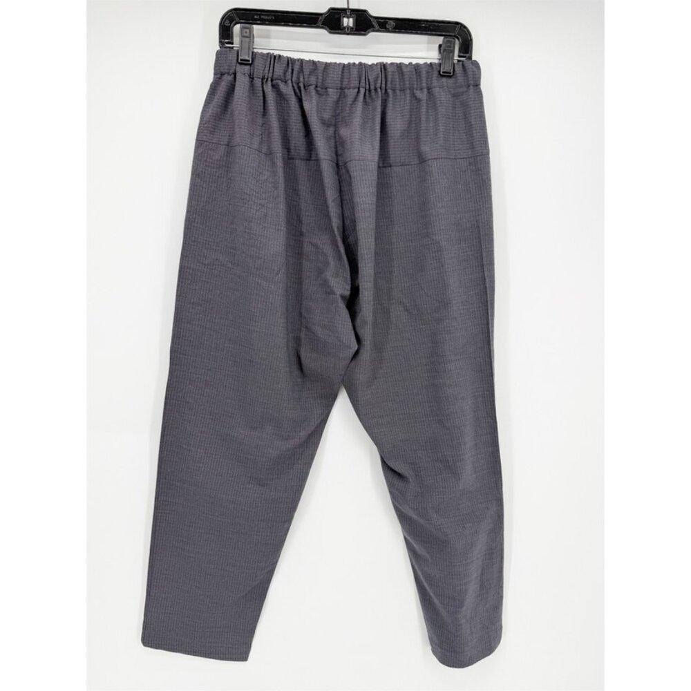 Pas de Calais Stretch Easy Drawstring Pants — Grey XS - Picture 3 of 9